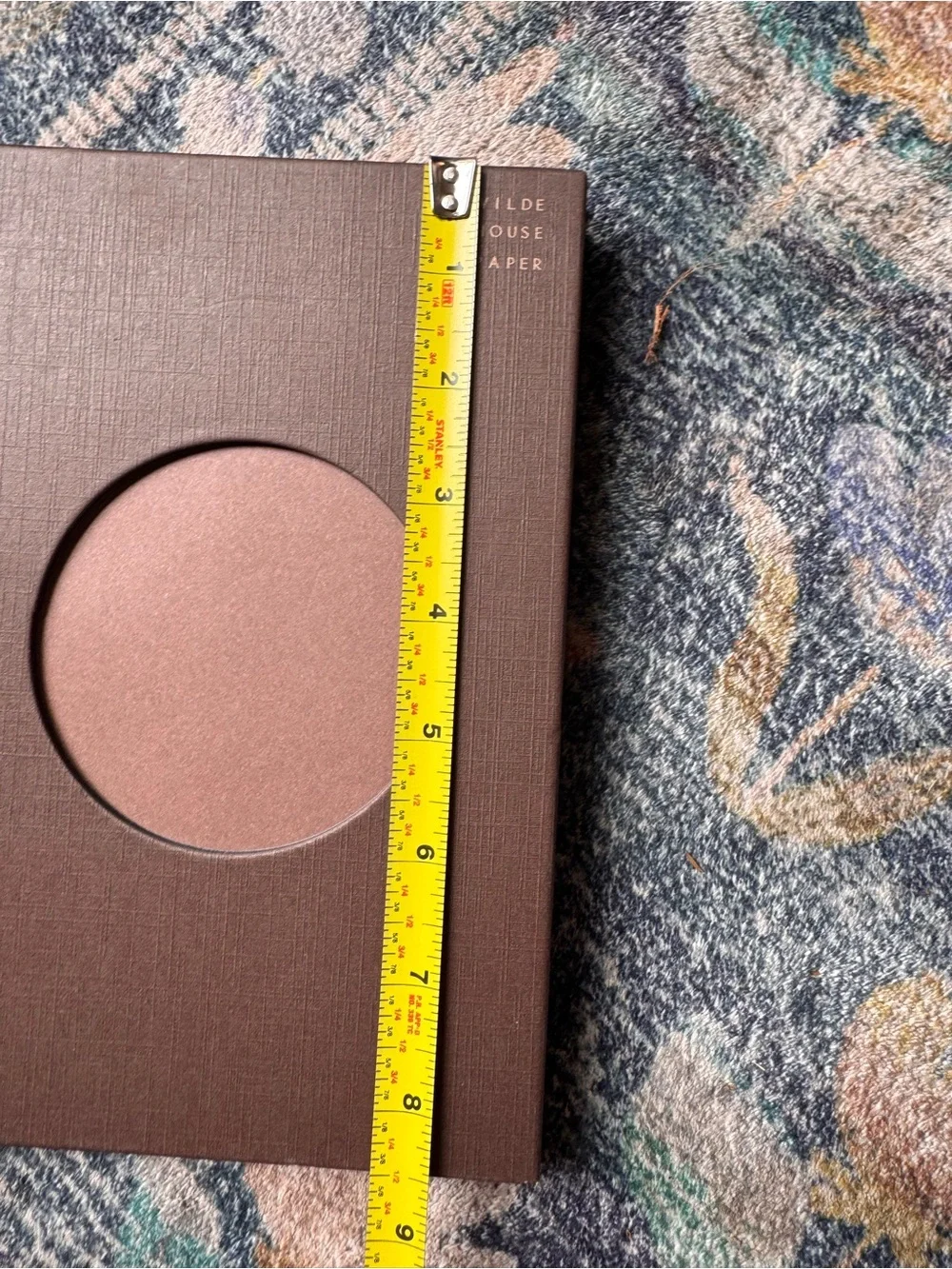 Wilde House Paper Hardcover Journal with Circle Accent